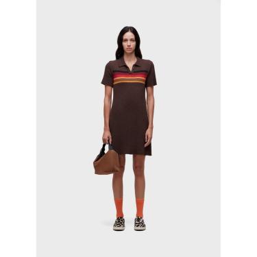 Imagem de Vestido polo tricot listras OSKLEN-Feminino