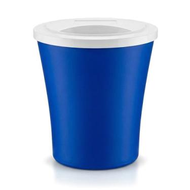 Imagem de Porta Ração Cães E Gatos Canister 3,5 Kg Container Redondo Com Tampa C