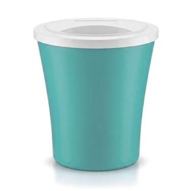 Imagem de Porta Ração Canister Com Tampa Vedada Redondo 1,2 Kg Pet Gato Cachorro