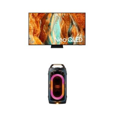 Imagem de Vision AI TV 75" Neo QLED 4K QN70F + Sound Tower MX ST40F 160W - Samsu