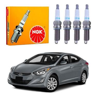 Imagem de Jogo Velas Ngk Elantra 2.0 16v Flex 2014 A 2016