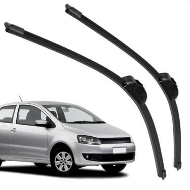 Imagem de Par Palheta Dianteira Limpadora de Para-brisa Fox 2010 a 2012 de Silic