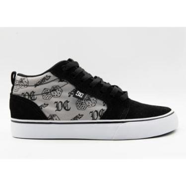 Imagem de Tênis DC Shoes Anvil La Mid W Black/Grey/White-BLACK/GREY/WHITE-34-Feminino