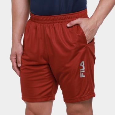Imagem de Bermuda Fila Sports Light 8 Masculina, Vermelho, P