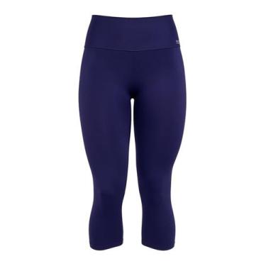 Imagem de Calça Capri Nay Sport CL21 Feminina Cós Largo Poliamida T. P/G, G, 02,