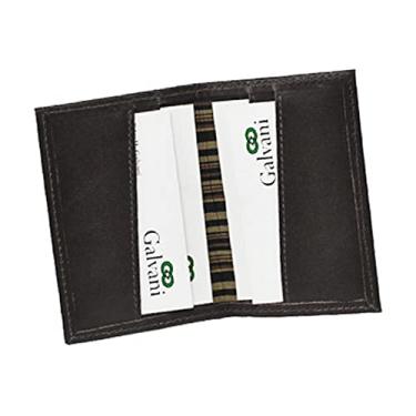 Imagem de Porta Cartões de Visita FLAUTIM em Couro (Café)