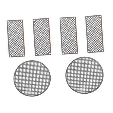 Imagem de Segolike 6Pcs/Set Tank Metal Protective Net Armored,Guard Plate /16 Heng Long Cheetah Panther G RC Tank 3869 3879