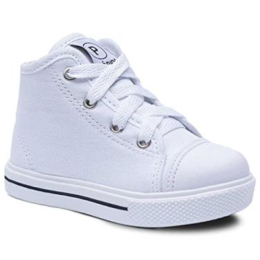 Imagem de Tênis Popstar Infantil Menino Cano Alto 11.49i (Branco, 20)
