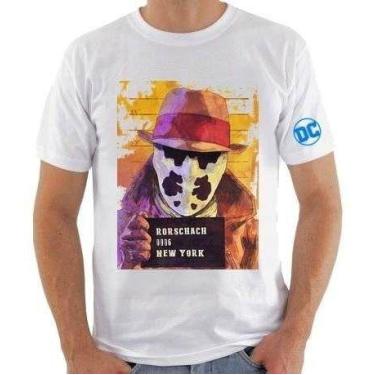 Imagem de Camiseta Camisa Watchmen Rorschach Filme Série Nerd Geek Dc - Vetor Ca