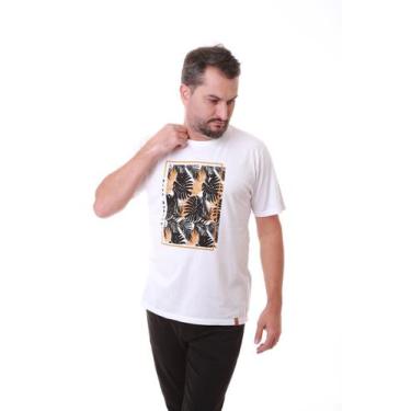 Imagem de Camiseta Masculina Estampa Tropical - Rico Sublime