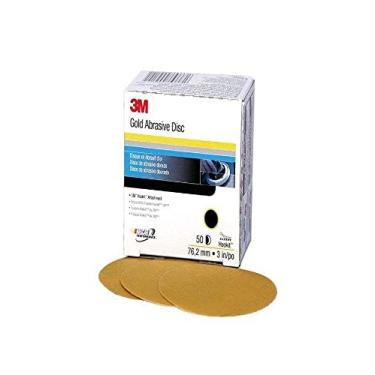 Imagem de 3M 00919 Hookit Gold 7,62 cm P120C Disco de granulação (pacote com 4)