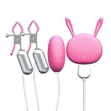 Imagem de Vibradores Grampos Estimulador de Mamilo Feminino Com Fio Clitóris Vibratório Ovo Brinquedos Sexuais Zatla Shop