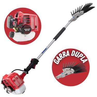 Imagem de Derriçadeira Profissional Nakashi DD2L270N com Motor NK 270, Haste 1100mm e Garra Dupla...