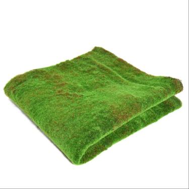 Imagem de Pissente Tapete de grama artificial de musgo durável e fácil de instalar, ideal para festas, casamentos, decoração interna e externa (427)