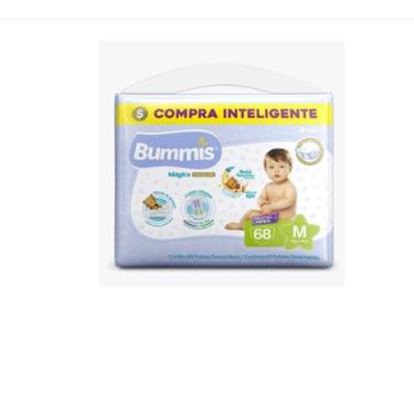 Imagem de Fralda Infantil Capricho Bummis Premium Hiper M C/68 Unidades