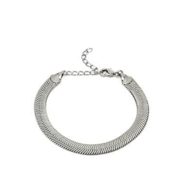 Imagem de Pulseira Malha Grossa Jessie's Semijoias