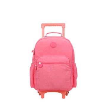 Imagem de Mochila de Rodinhas 16 Pequena 42cm Trendy Rosa Xeryus 12441