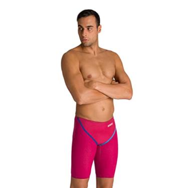 Imagem de Arena Men's Powerskin Carbon Glide Jammer Racing Swimsuit, Raspberry Red, 24