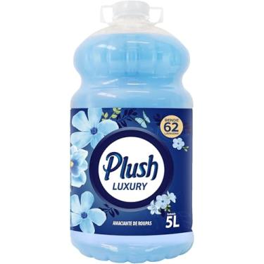 Imagem de Amaciante de Roupas e Tecidos, Luxury, Plush, 5 Litros, Azul