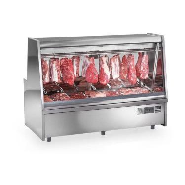 Imagem de Balcão De Carnes Gats200 Gelopar Expositor De Carnes Inox 2mt 220v