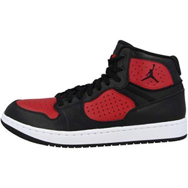 Imagem de Nike Air Jordan Access Mens Basketball Trainers AR3762 Sneakers Shoes (UK 8 US 9 EU 42.5, Black Gym red 006)