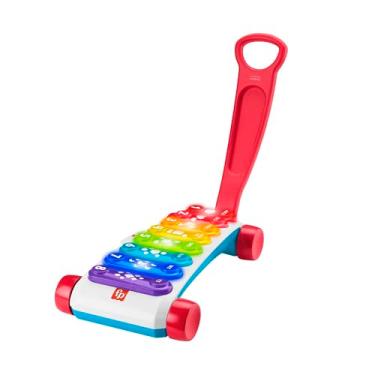 Imagem de Fisher-Price Brinquedo de bebê Xilofone Gigante, HJK34, Multicor