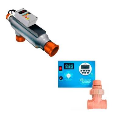 Imagem de Aquecedor Eletrico Piscina 20 Mil Lts + IONIZADOR PISCINA - GLOBALMAR