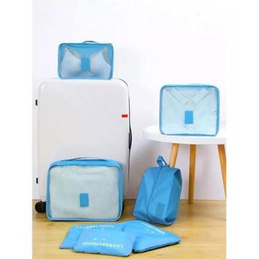 Imagem de Organizador De Malas Para Viagem - Kit 6 Peças - SHOP ALTERNATIVO, Vin