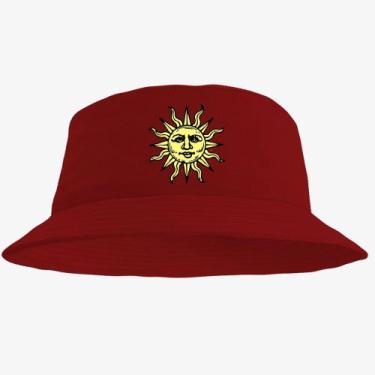 Imagem de Bone Chapéu Bucket Hat Estampado Sol - MP Moda Masculina, Único, Verme