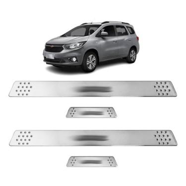 Imagem de Soleira para Porta Lateral Tuning Esportiva para carros 4 Portas (ABS)