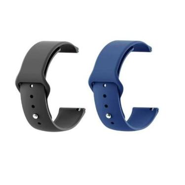 Imagem de Kit Pulseira 20mm Silicone Sport Para Relógio e Smartwatch - Poolsy, P