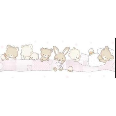 Imagem de Faixa de Parede Treboli Rosa Balões 5902 - ICH