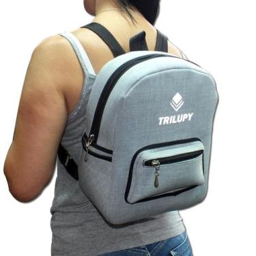 Imagem de Trilpy Mochila Pequena - Trilupy, Cinza