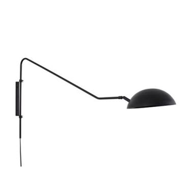 Imagem de Lustre Arandela Dome Articulada Industrial 120cm Preto 392 - ILUMINAMU