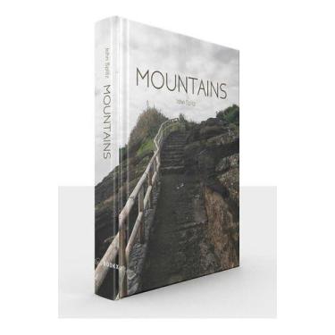 Imagem de Caixa Livro Decorativa Montanhas Guardar Objetos 26x20x7cm - Atual Con