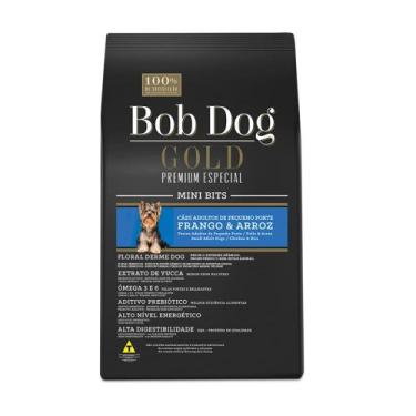 Imagem de Ração Bob Dog Gold Premium Especial Mini Bits Adultos Frango e Arroz 1