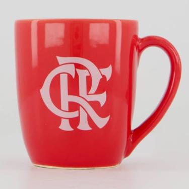 Imagem de Caneca Flamengo Ceramica Vermelha