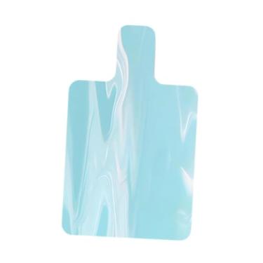 Imagem de oshhni Pilates reformador esteira antiderrapante almofada de meditação acessórios reformador pilates capa tapete de para treinamento equilíbrio, Branco Azulado