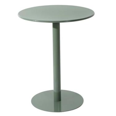Imagem de Mesas de bar para bistrô, mesa de bar redonda e pub, mesa de coquetel circular em pé com topo de ferro, adequada para sala de estar, restaurante