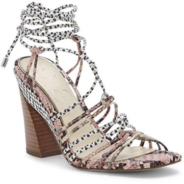 Imagem de Jessica Simpson Sandália feminina de salto Milaye, Combo malva, 35