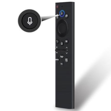 Imagem de BN59-01385A Substituição para Samsung Voice Remote Control Smart TV para Samsung Neo QLED 4K 8K Smart TV Series QN85BD/QN85B/Q80/Q80B/Q80BD/QN900B/QN800B/QN90BD/QN95B & S95B QA75Q60BAKXXM