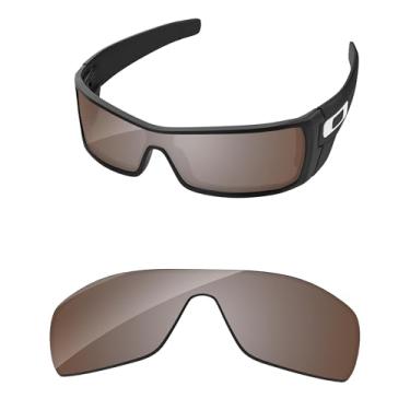 Imagem de PapaViva Lentes de substituição para óculos de sol Oakley Batwolf OO9101 Pro+ Vivid Bronze Polarizado