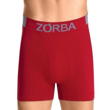 Imagem de Cueca Boxer Zorba 0836 Seamless Extreme Microfibra T. P/GG, G, 95, Ver