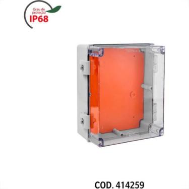Imagem de Caixa Passagem Pvc Rohdbox Completa Ip68 Transparente 250X200X130 8881