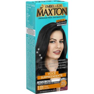 Imagem de Tint maxton 1.01 preto carvao