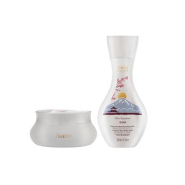Imagem de Amend Millenar Óleos Japoneses Sh 300ml + Masc 300ml