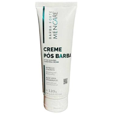 Imagem de Creme Pós Barba Men Care com Aloe Vera Refrescante 120g Barba Forte
