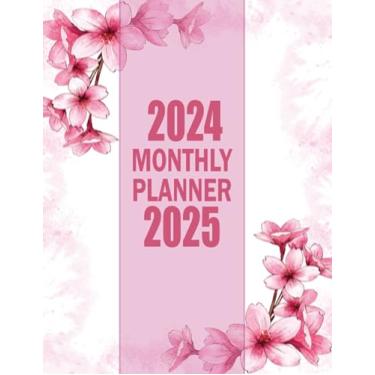 Imagem de 2024-2025 Monthly Planner: Large 24 agenda, January 2024 to December 2025 At A Glance Organizer With To Do List, Note Pages, Birthdays