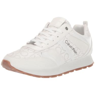 Imagem de Tênis feminino Calvin Klein carlla branco multitamanho 7.5