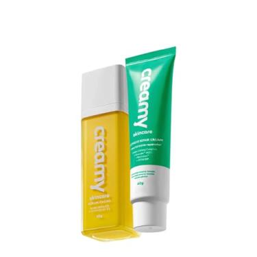 Imagem de Kit Creamy Ácido Lático Sérum Facial e Creme Redutor de Linhas (2 produtos)